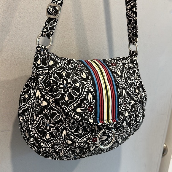 Vera Bradley Barcelona Saddle Bag - Picture 8 of 9